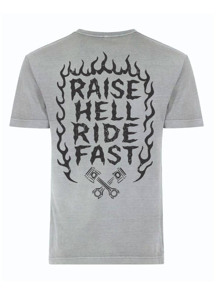 Off Road Vixens Clothing Co. - Wholesale Screen Printed T-Shirt - Women's - Raise Hell Vintage Tee4