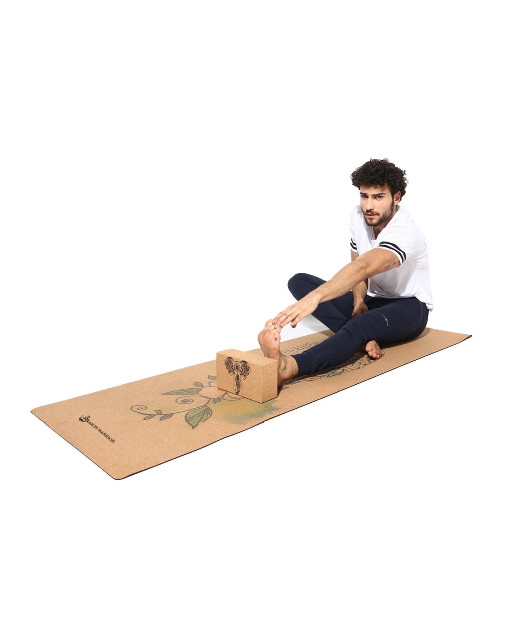 Shakti Warrior - Wholesale Yoga Block/Bolster - Align Yoga Cork Block1