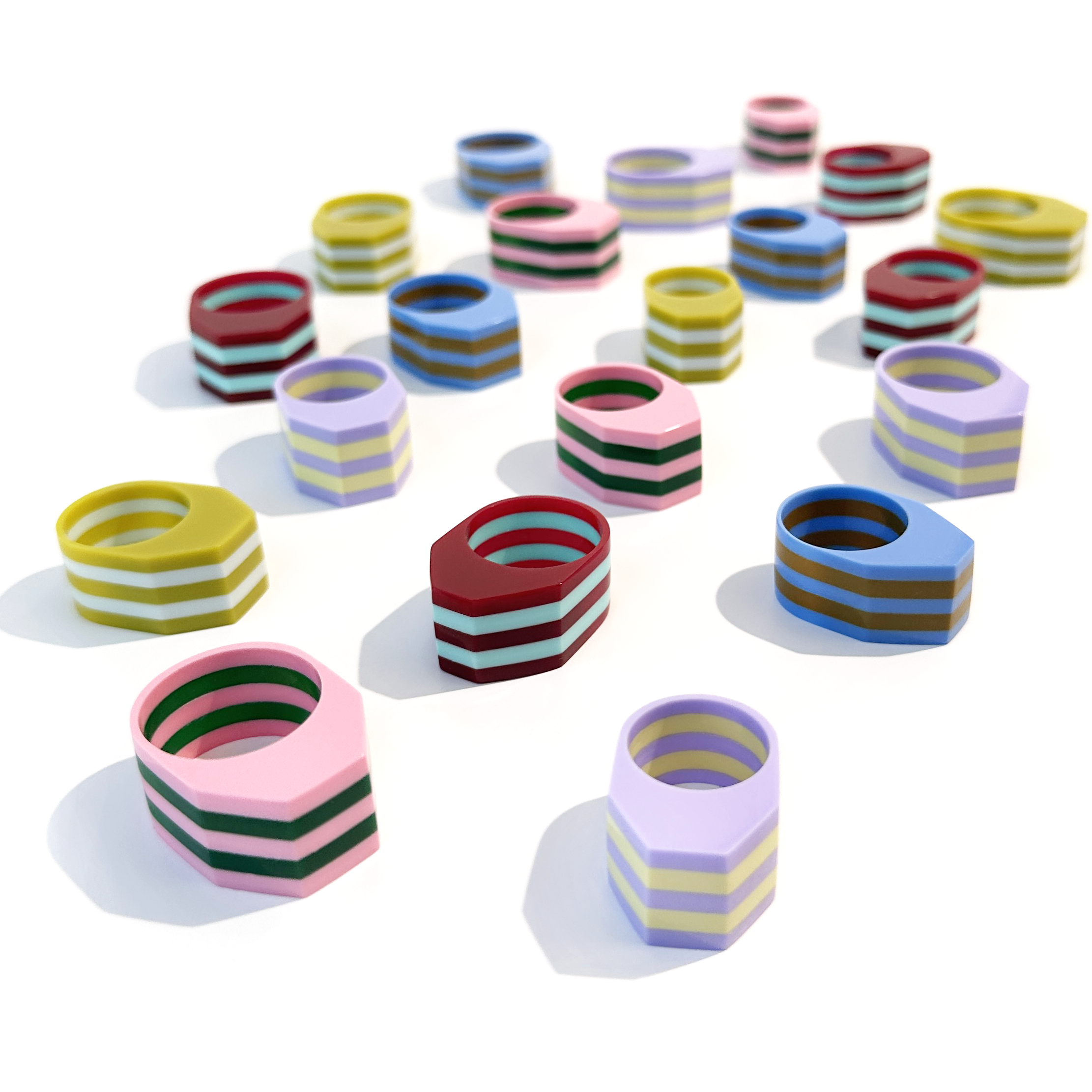 Combinist Goods - Wholesale Cocktail/Statement Ring - Form Ring9