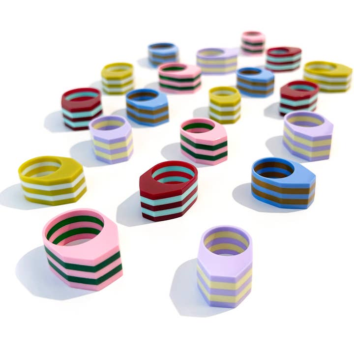 Combinist Goods - Wholesale Cocktail/Statement Ring - Form Ring9