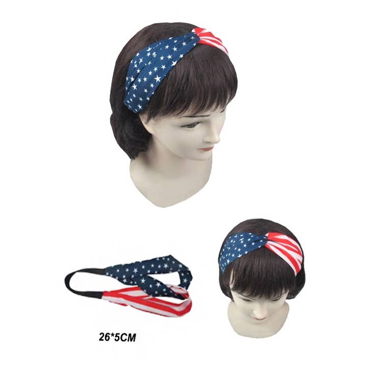 Cap Zone – Bandana - Mulher por atacado – Bandeira Americana