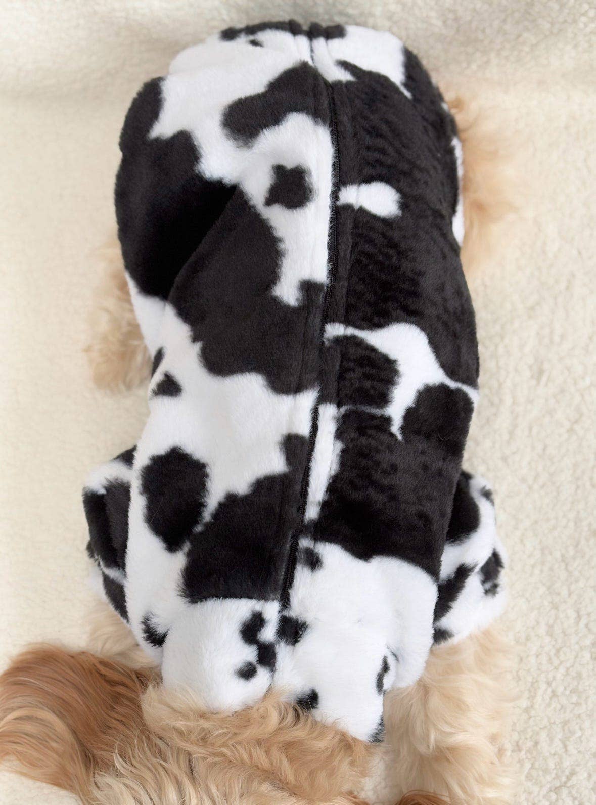 The Paw Print Boutique - Wholesale Pet Coat - Dog - The Cow Print Fluffy & Fabulous Fleece21