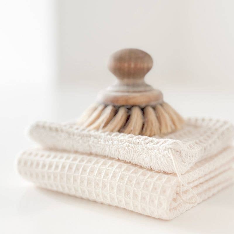 Maison Sauvage – Engroshandel Køkkenhåndklæde – Økologisk bomulds klud til flere formål, 2 stk.2