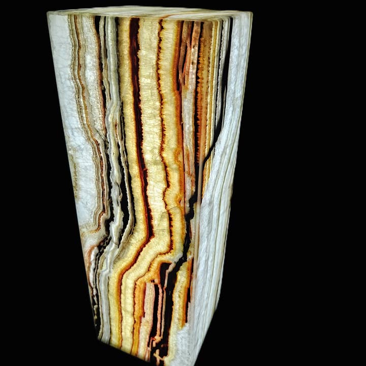 Luminous Stone - Wholesale Accent/Desk Lamp - Rainbow Onyx table lamp.0