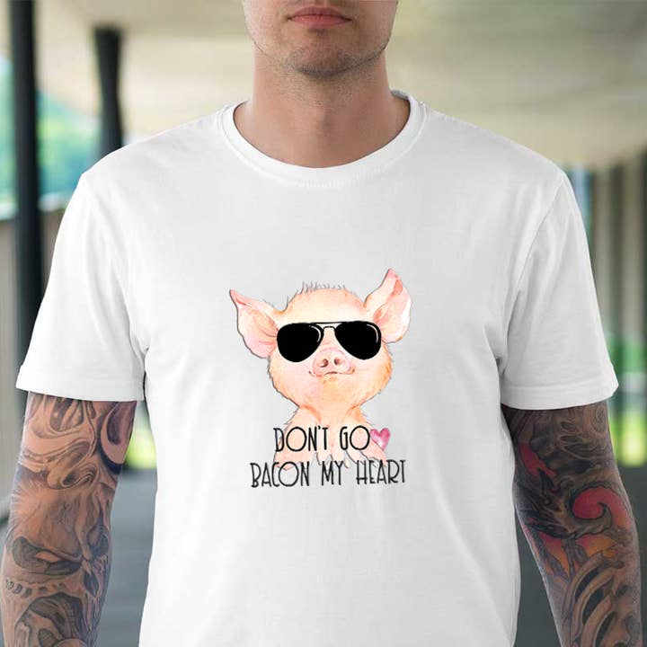 Pig custom for him, Don't go Bacon my Heart for wholesale by Endless Creations 007