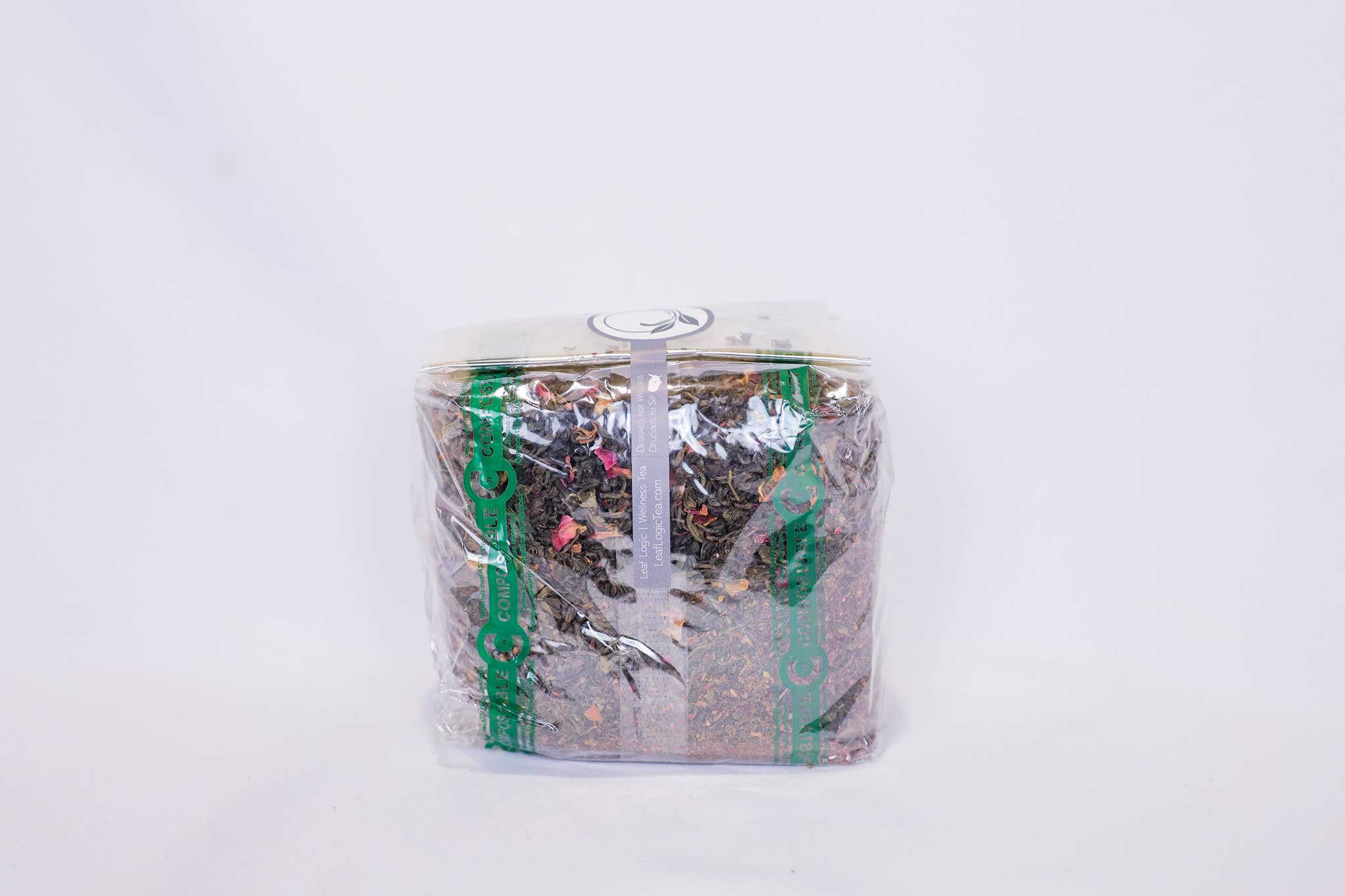 Leaf Logic - Wholesale Loose Tea - Gunpowder & Rose Loose Leaf Tea - Bulk or Refillable Jar6