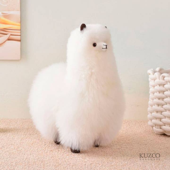 KuzcoHandmade - Wholesale Stuffed/Plush Toy - Kids & Baby - Fluffy Llamas 🦙, Alpaca Wool Plushies