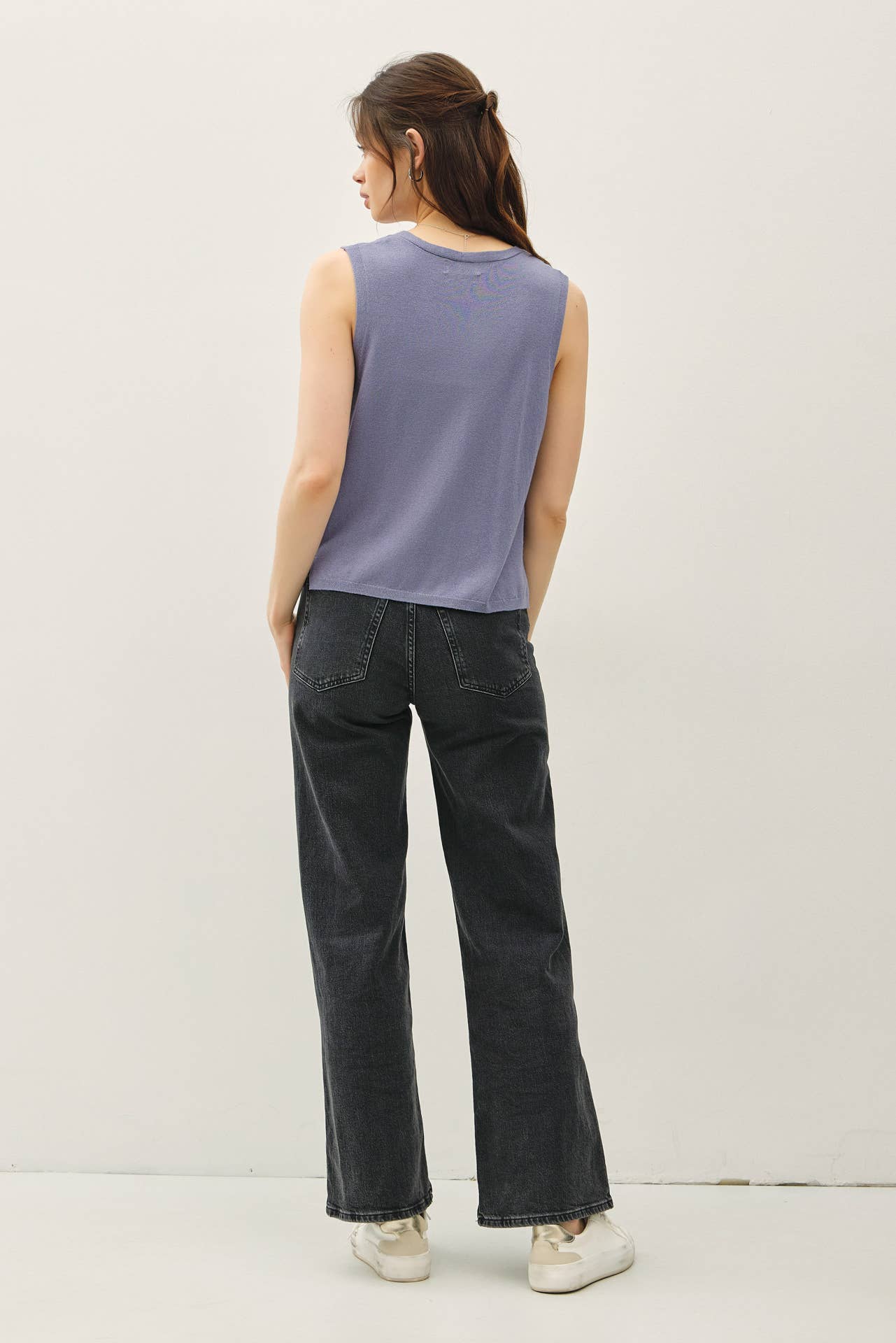 Be Cool - Wholesale Sweater Vest - Women's - BOXY CUT BUTTON UP V-NECK SWEATER VEST 14