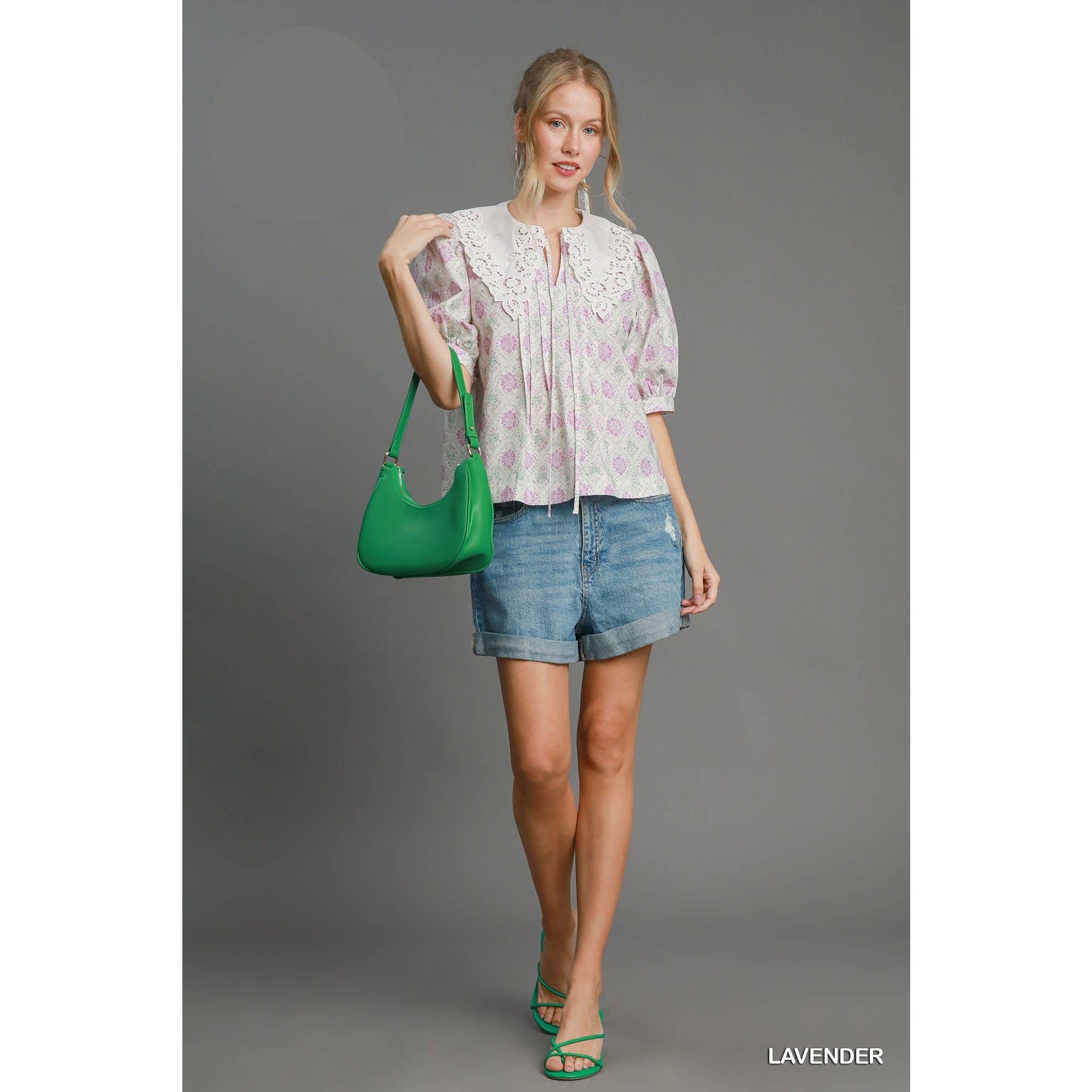 STYLE USA - Wholesale Tunic - Women's - Floral Print Top 3