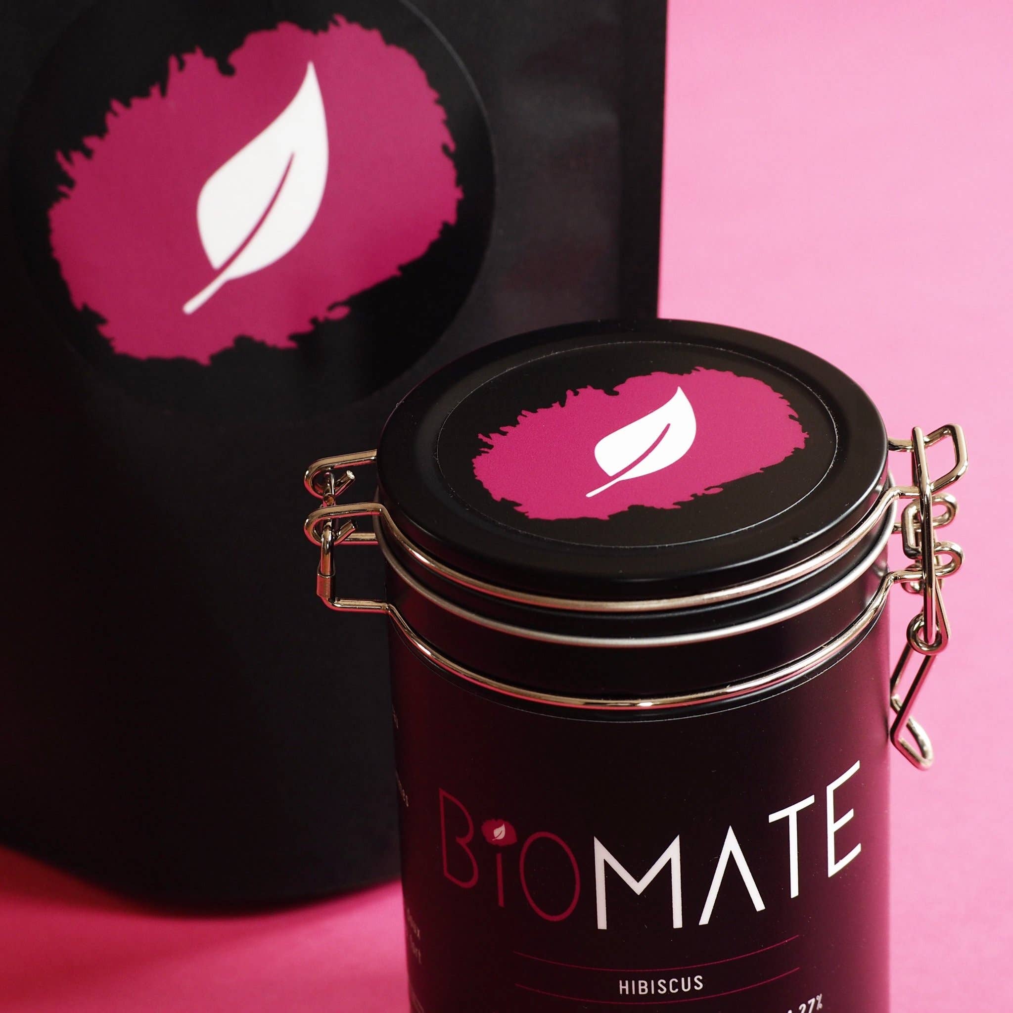 Biomate – Engroshandel Sundheds-/detox-te – Hibiscus - Økologisk Yerba Mate2