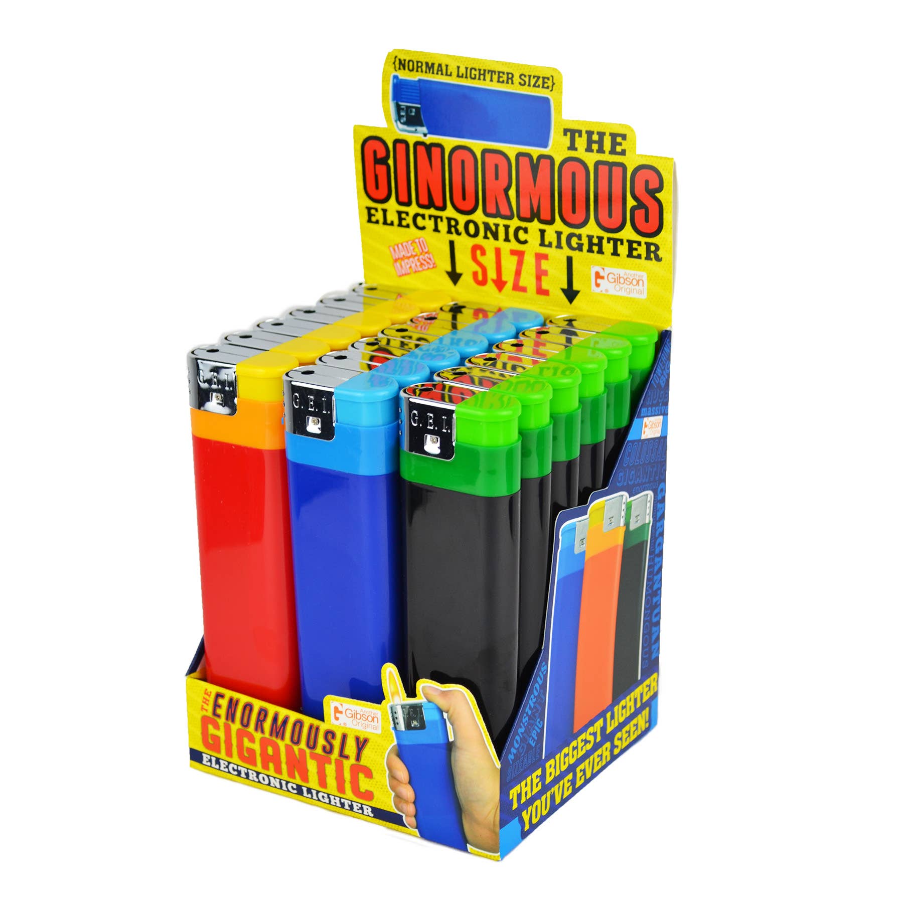 Multiple Colors Ginormous Lighter for wholesale on Faire3