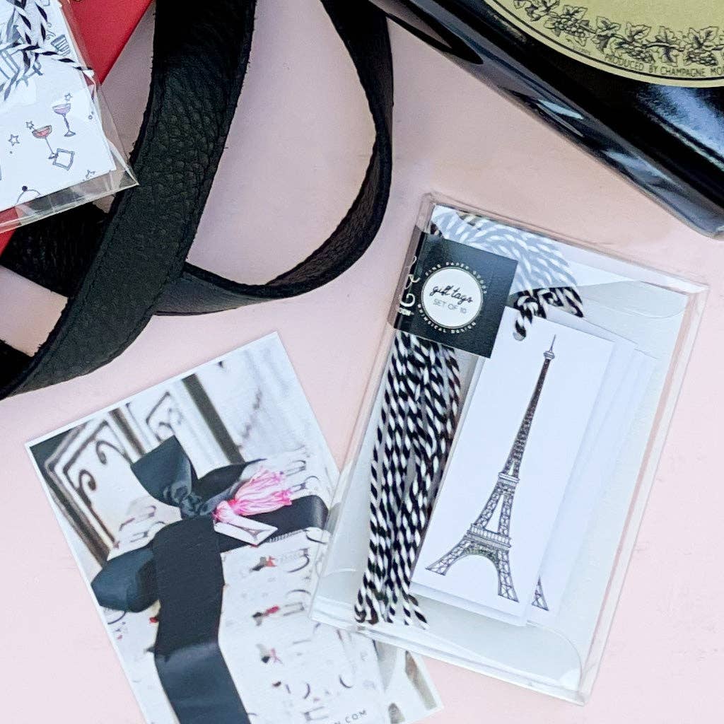 LO in LONDON® - Wholesale Gift Tag - "EIFFEL TOWER" GIFT TAGS1