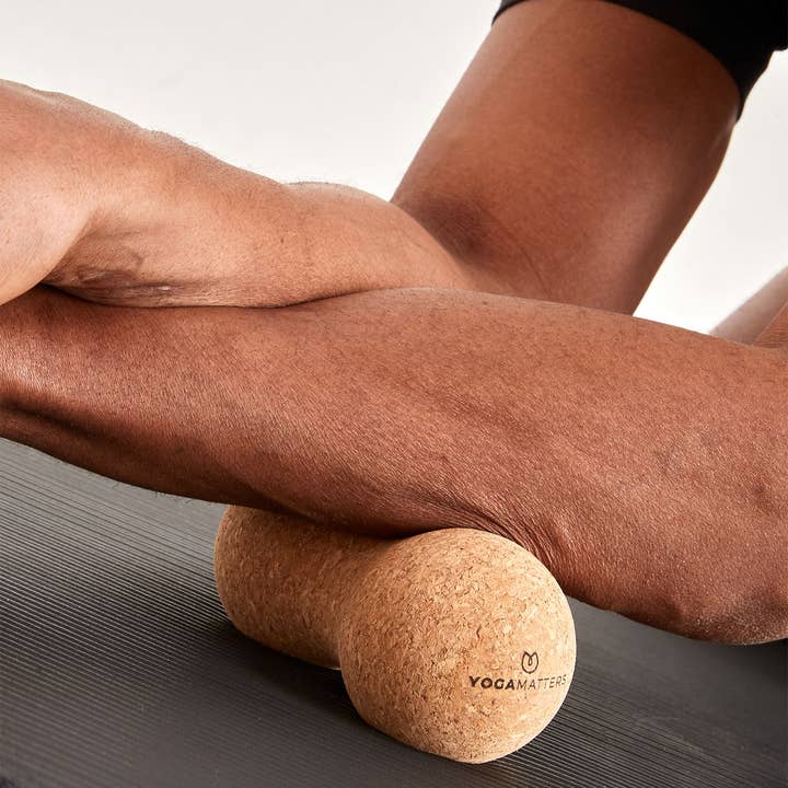 Yogamatters - Wholesale Fitness Equipment - Cork Peanut Massage Roller | Yoga & Pilates1