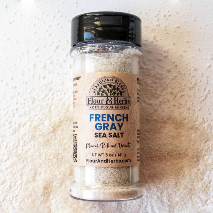 French Gray Sea Salt - Fine for wholesale by Flour & Herbs