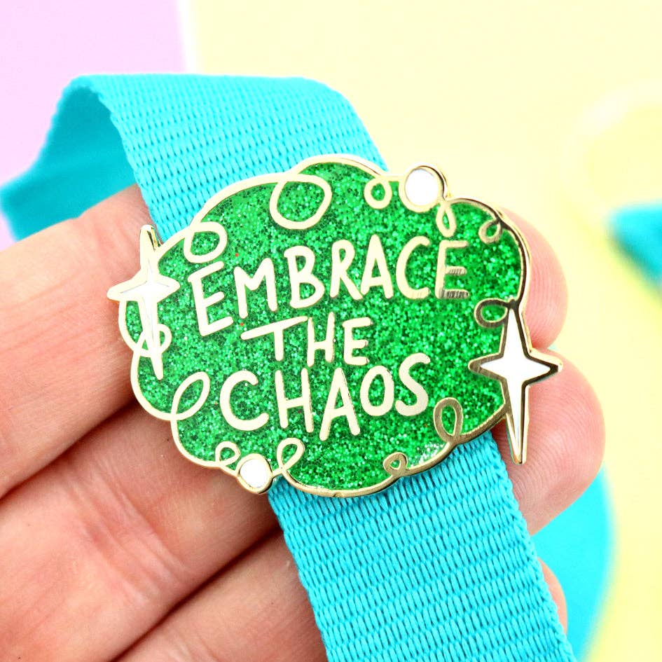 Jubly-Umph - Wholesale Lapel Pin/Button - Embrace the Chaos Lapel Pin1