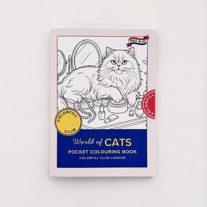 Cats Mini Coloring Book | Pocket Colouring Book and other Purchase Wholesale mini coloring books. Free Returns & Net 60 Terms on Faire trending on Faire.