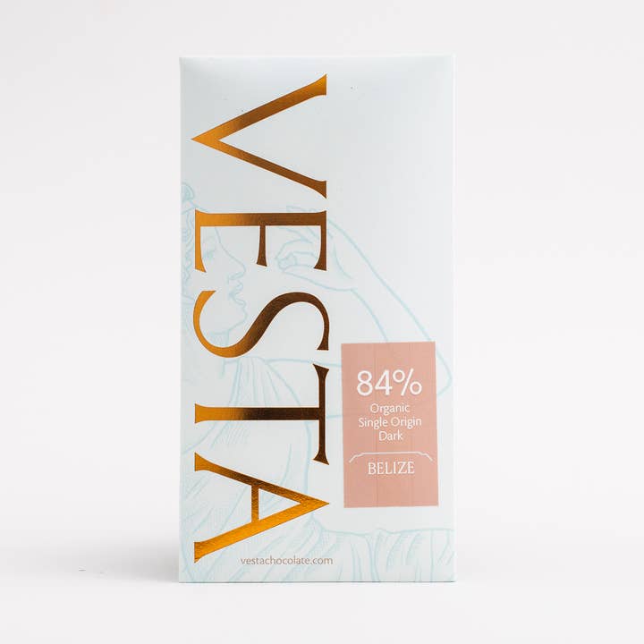 Dark 84% for wholesale by Vesta Chocolate