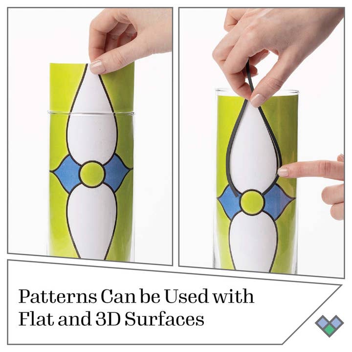 Plaid Crafts - Wholesale DIY Craft Kit - Gallery Glass ® Pattern Packs - Traditional4