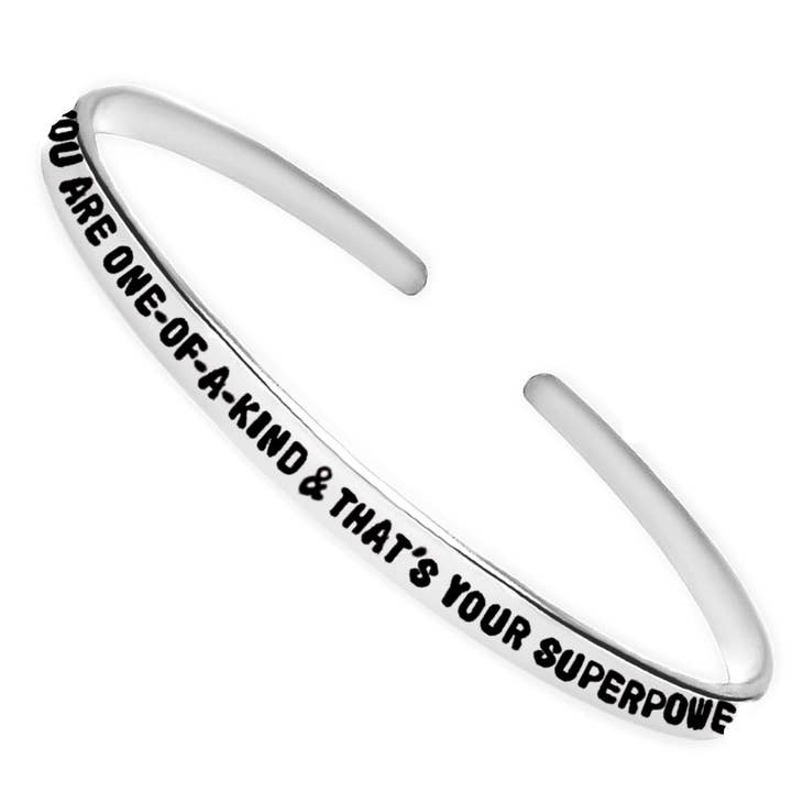 Du bist einzigartig und das ist dein Superkraft-Armband. für den Großhandel von Camilla Limón