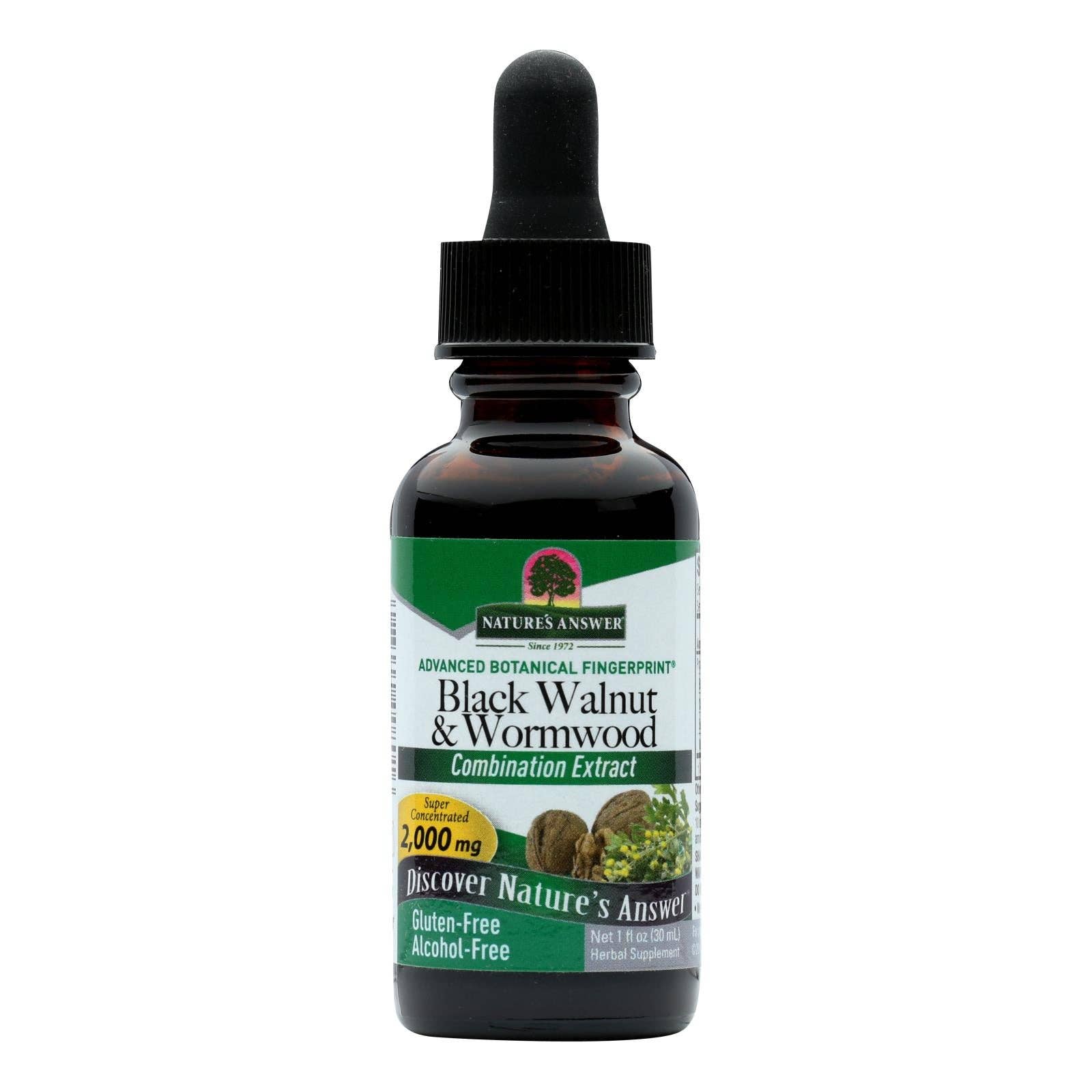 Everyday Supply Co - Wholesale Oral Supplement/Vitamin - Black Walnut & Wormwood Complex Alcohol-Free 1 Fl Oz0