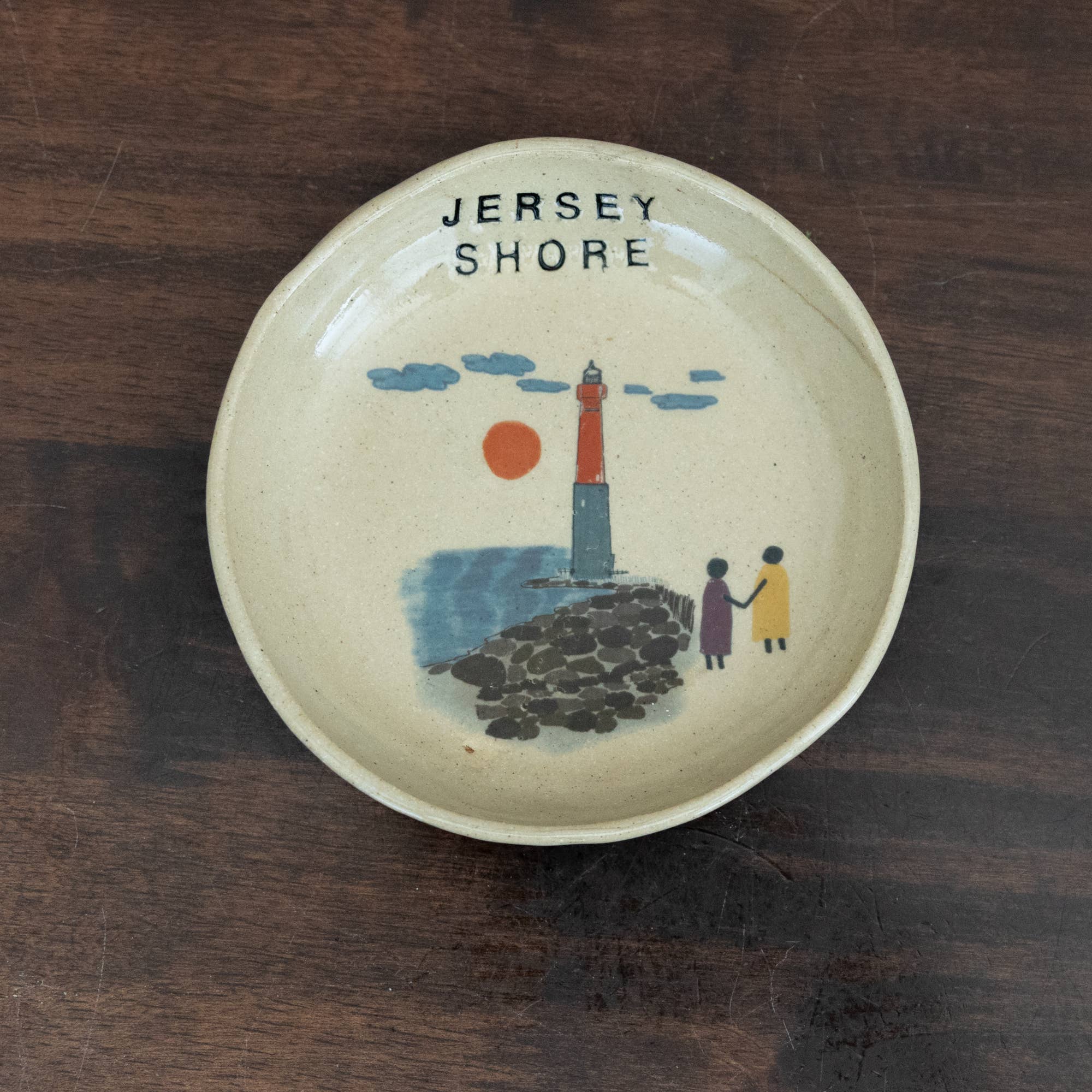 Tara Kothari - Wholesale Jewelry Dish - Custom Beach Illustrated Handmade Souvenir Dish2