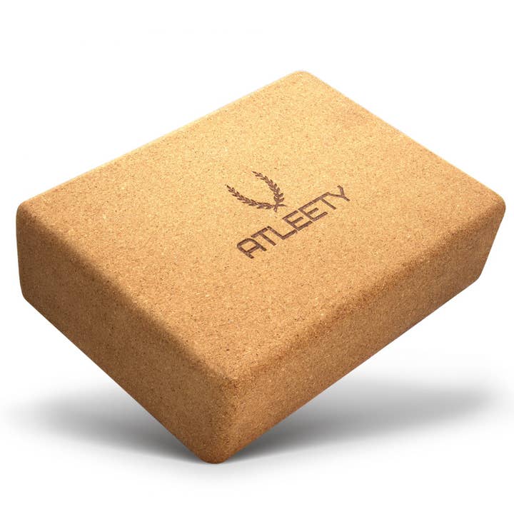 Bloque de yoga corcho ATLEETY para venta al por mayor de ATLEETY