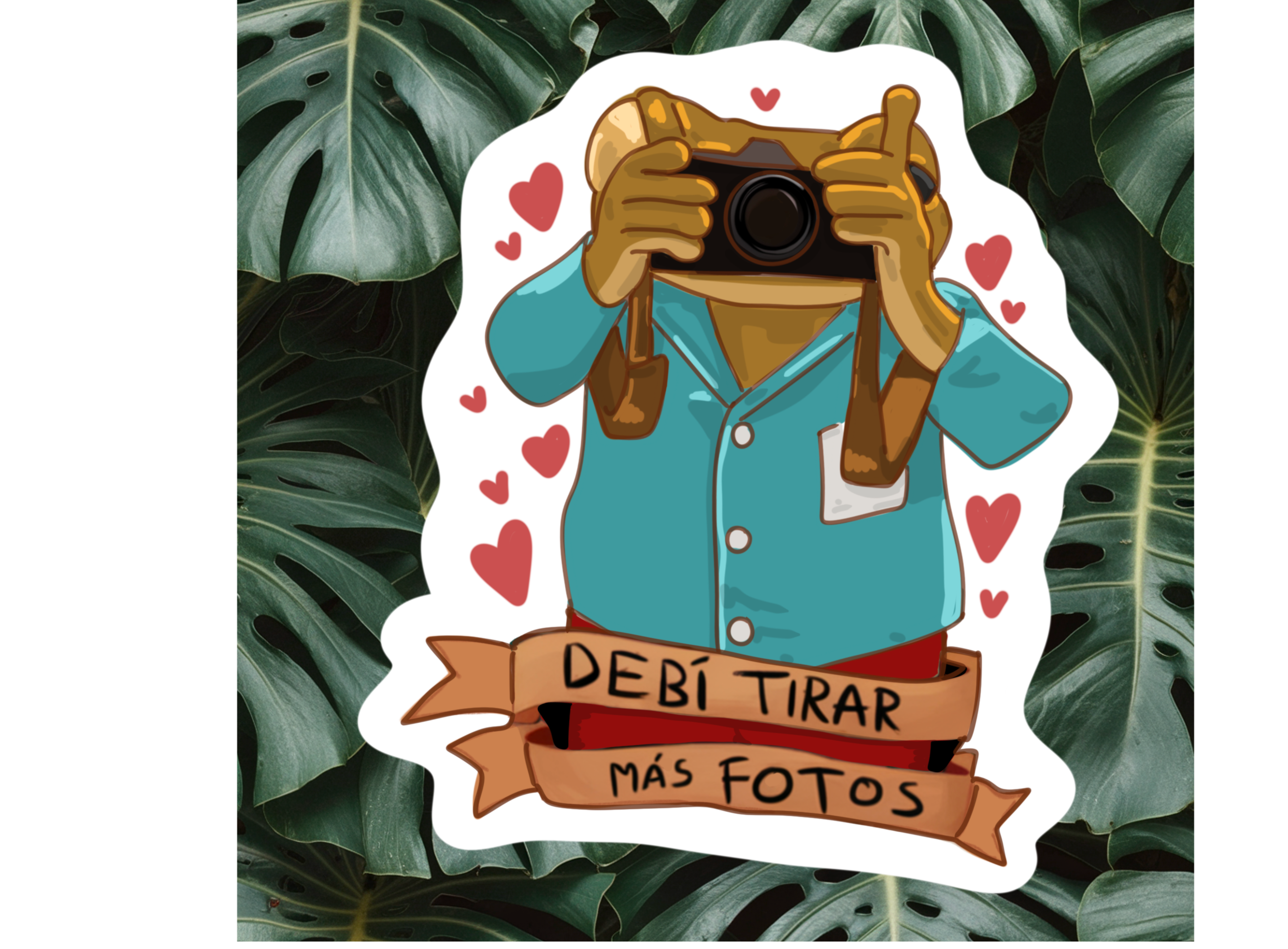 Cocollama Design - Wholesale Sticker - Concho the Frog Sticker - Bad Bunny Vinyl Decal sticker2