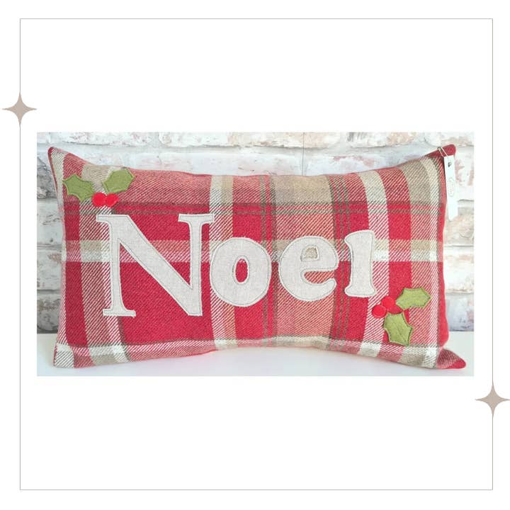 Kissen Noel (Farben nach Wahl) für den Großhandel von Sweet Williams