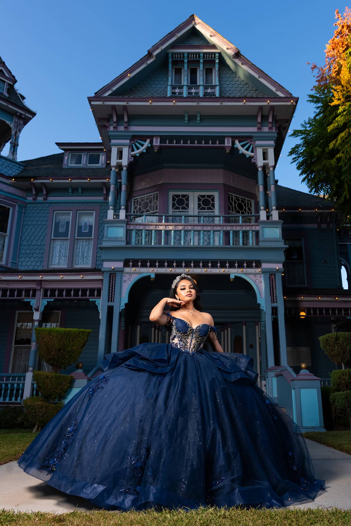 Chicas - Wholesale Formele jurk - Dames - Schouderloze quinceañera-jurk met korset CHF313211