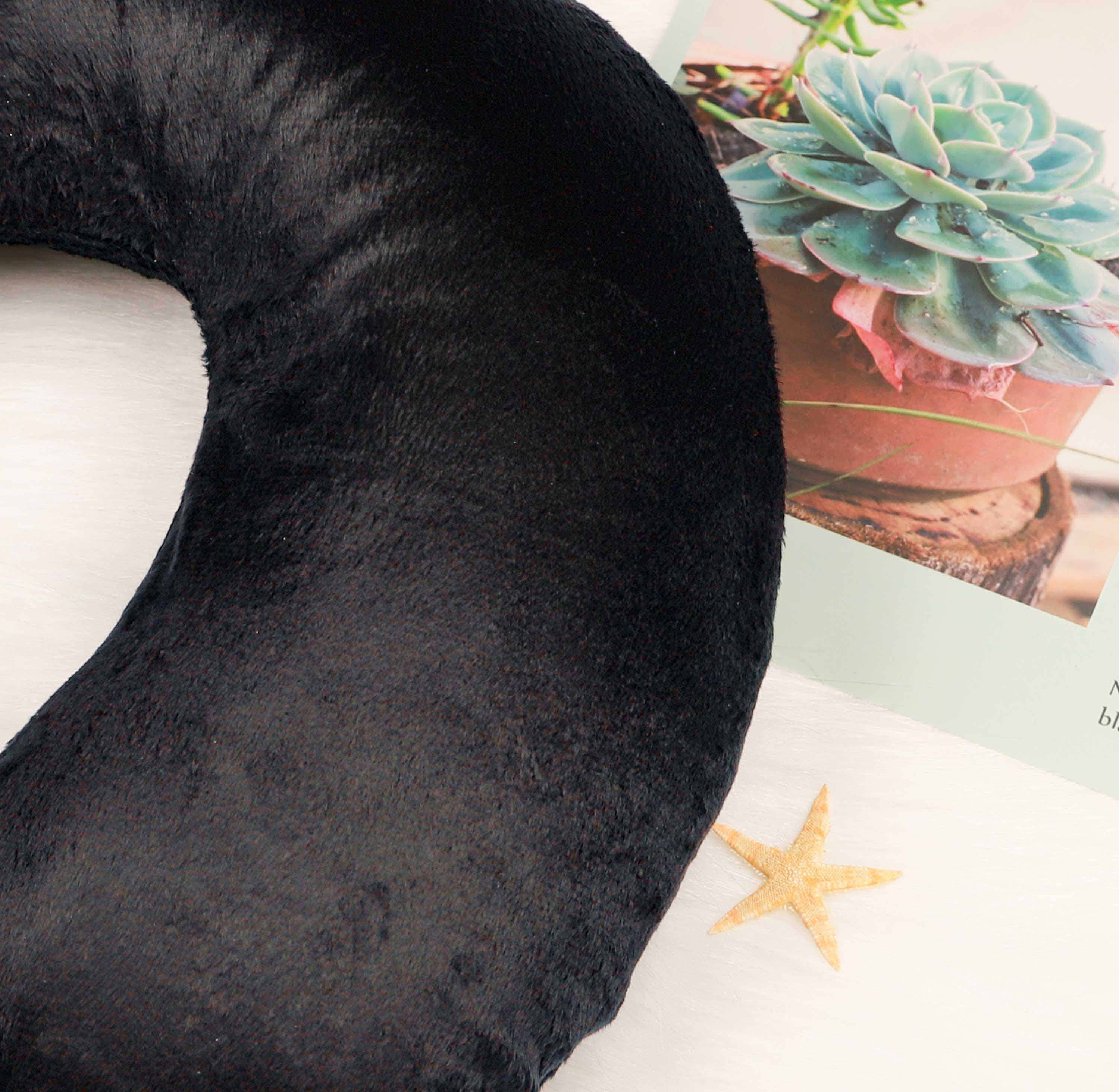 Sutton Home Fashions LLC - Wholesale Travel Pillow - Bon Voyage Classic Memory Foam Travel Neck Pillow Black8