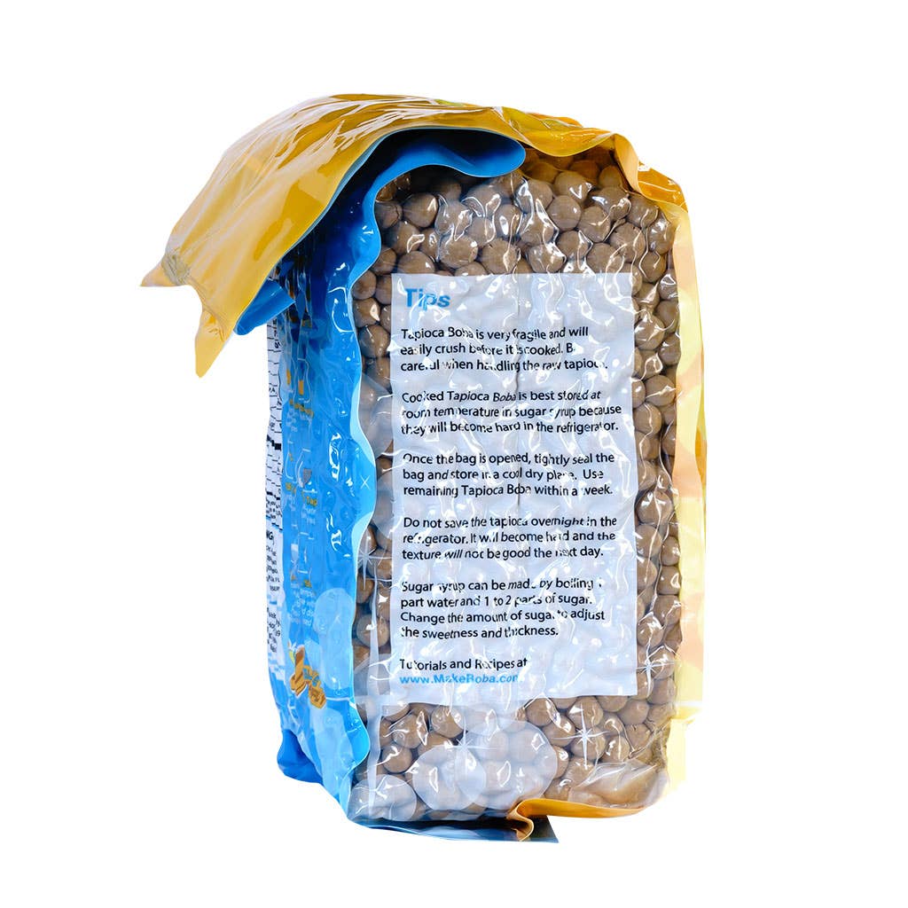 Bubble Tea Supply - Vente Préparation pour boisson - Perle de tapioca noire pour thé à bulles (6,6 lb)3