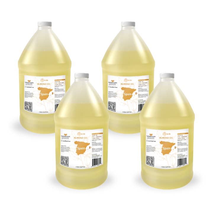 Nature Packaged - Wholesale Bath/Body Oil - Almond Carrier Oil - 100% Pure - Farm-Direct Sourcing