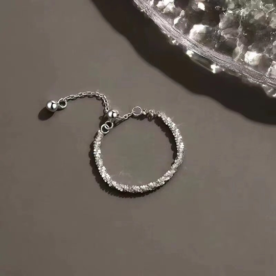 happyzzzsu - Wholesale Band/Stacked Ring - 925 Sterling Silver Super Sparkle Ring8