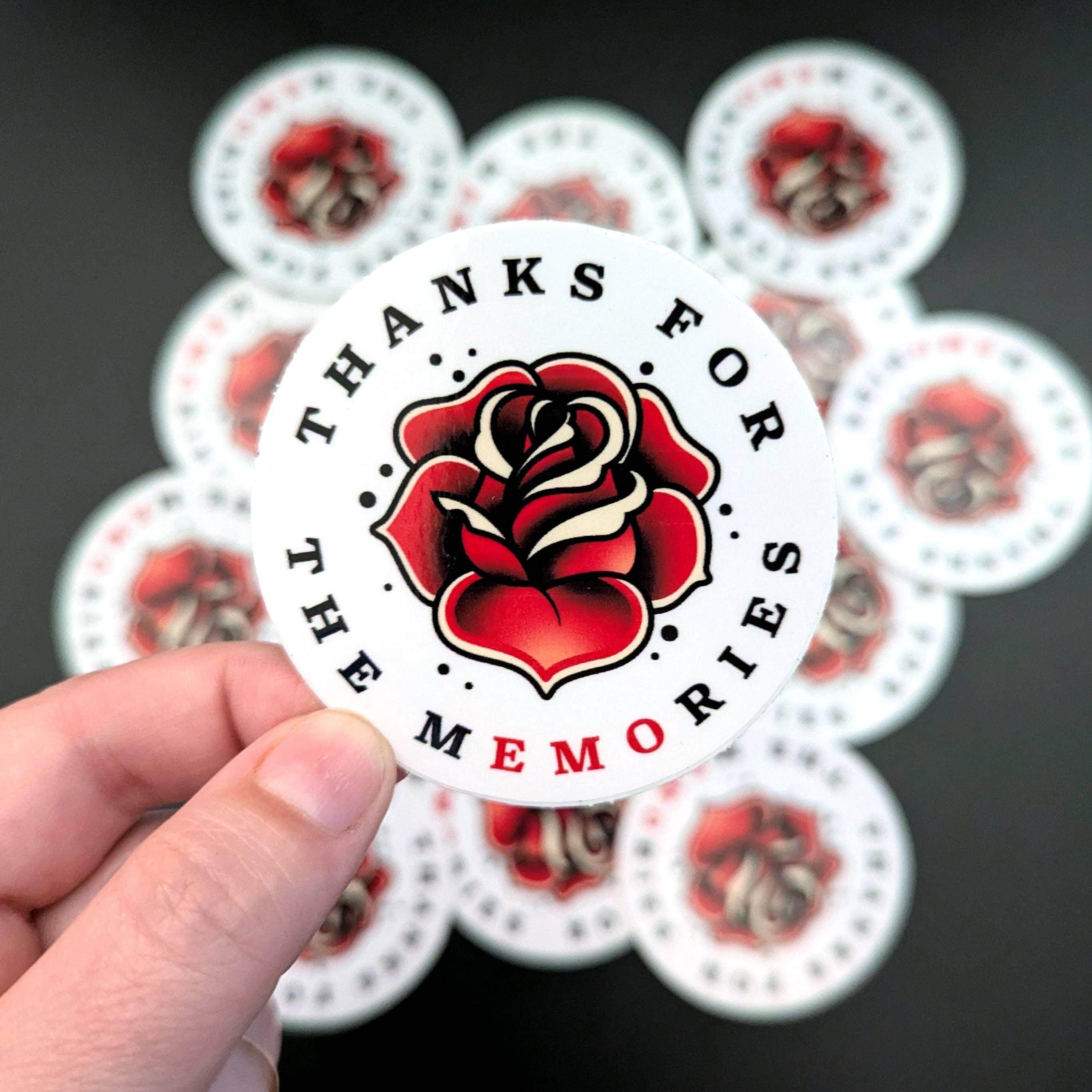 All That Raaz - Wholesale Sticker - Thanks for the Memories sticker1