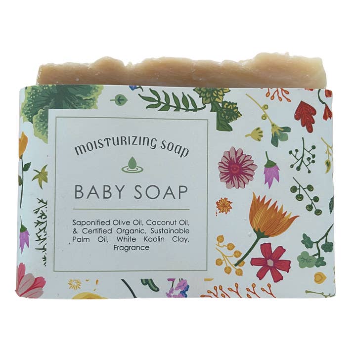 Baby Handmade Natural Soap Bar for wholesale by Mother Earth Soapworks