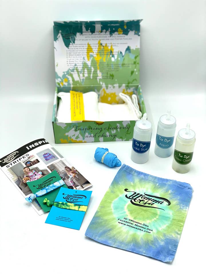 Activity Kit- Victorious Collection - 2 Pc Pajama - Tie Dye for wholesale by Momma Osa