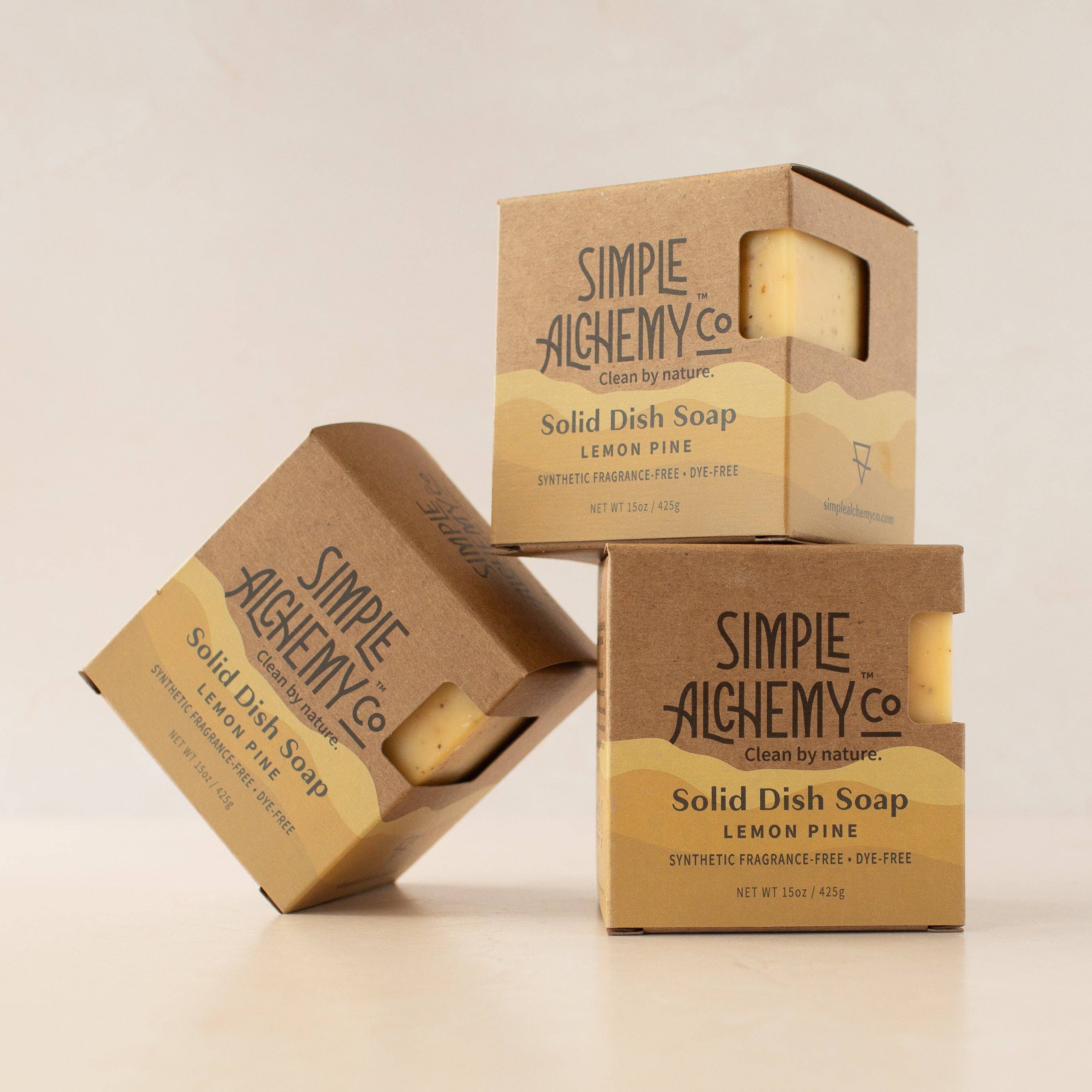 Simple Alchemy Co - Wholesale Dish Soap - Solid Dish Soap | Lemon Pine4