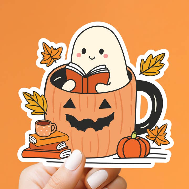 Ghost Reading Sticker for wholesale by Market by Mari