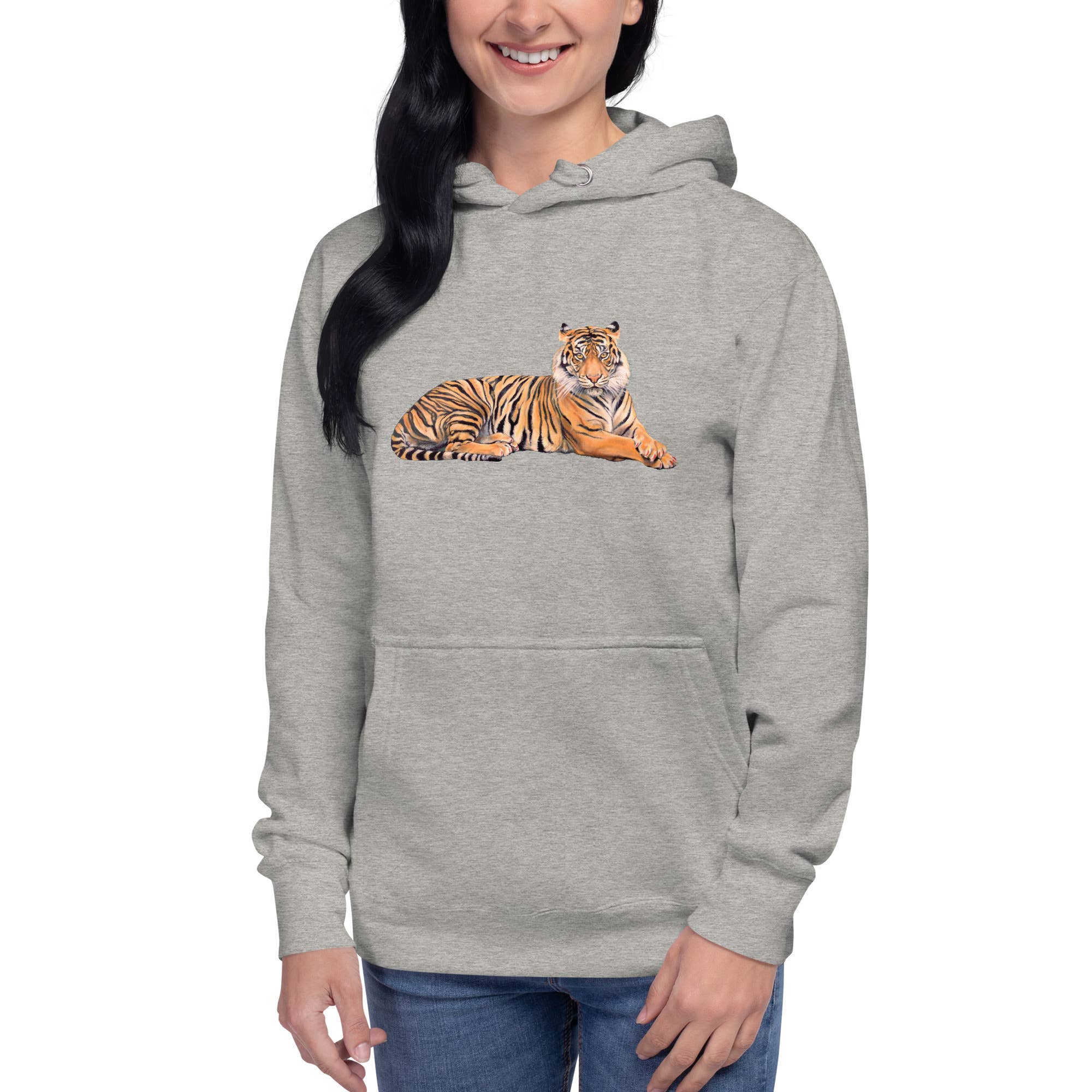 Sara Lutz Art - Wholesale Hoodie - Unisex - Tigress Hoodie5