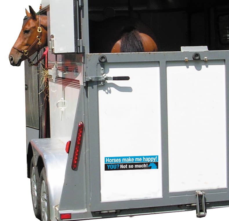 Horse Hollow Press - Wholesale Sticker - Horse Bumper Sticker / ...You? Not So Much... / Funny5