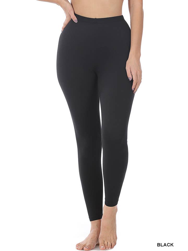 42POPS - Wholesale Athletic/Lounge Leggings - Women's - ._ SI-24891 Premium Microfiber Full Length Leggings