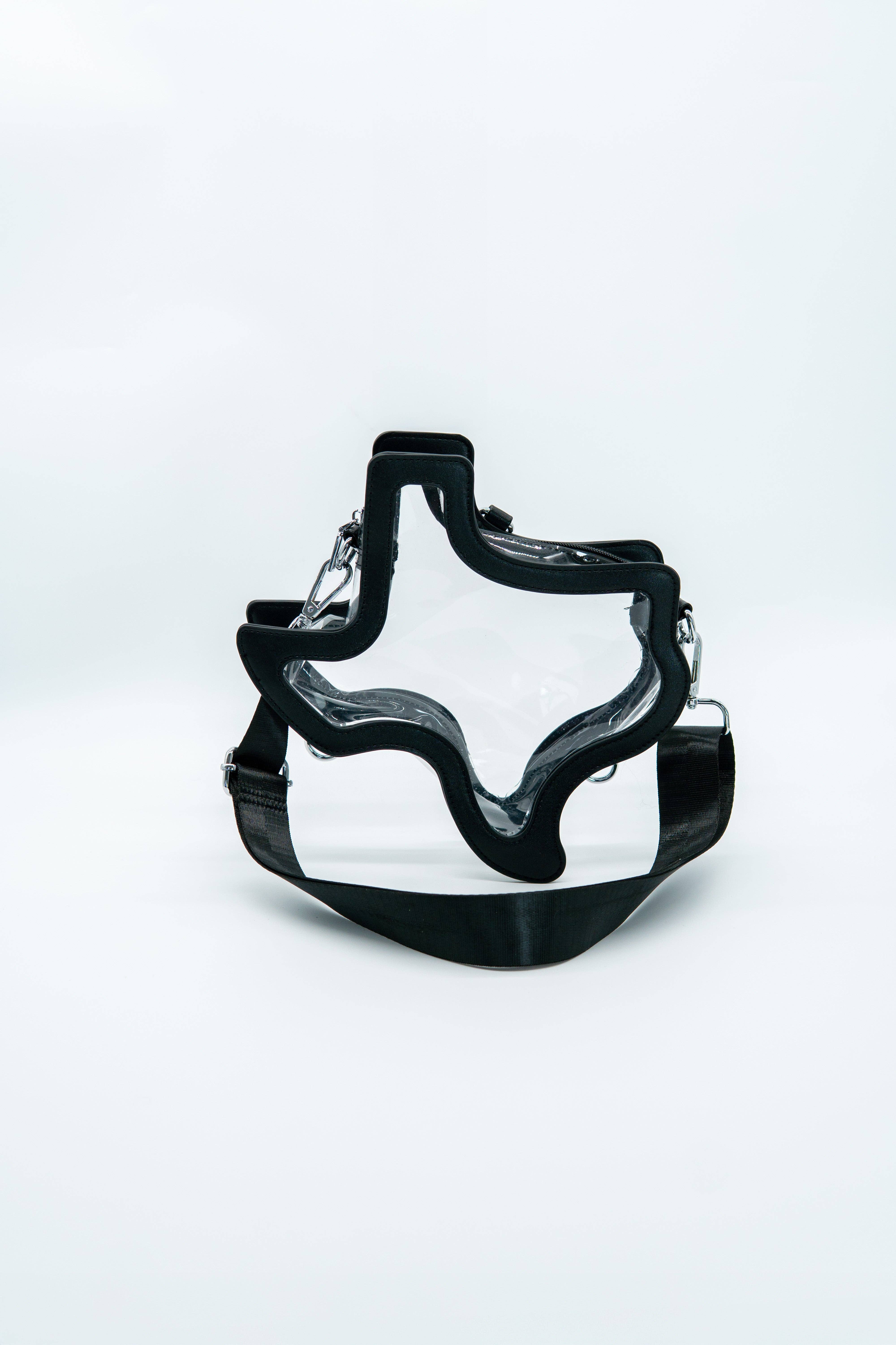 Frangipani Palm LLC - Wholesale Crossbody Bag - Women's - Texas Clear Bag