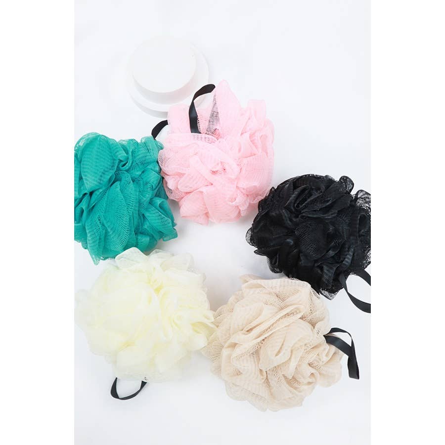 MIX COLOR Mesh Shower  Ball for wholesale on Faire1