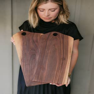 Olive Wood Live Edge Charcuterie Board - Forest Decor