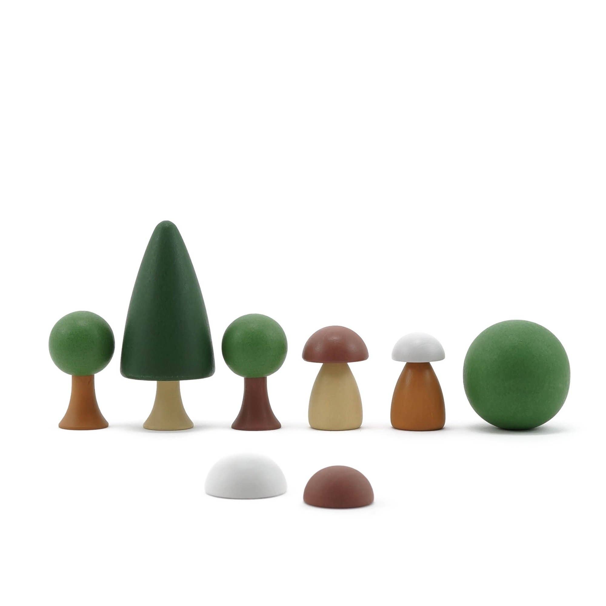 CLiCQUES - Wholesale Houten speelgoed - Kinderen - FLORA - Zomer Set houten magnetische tuin van CLiCQUES2