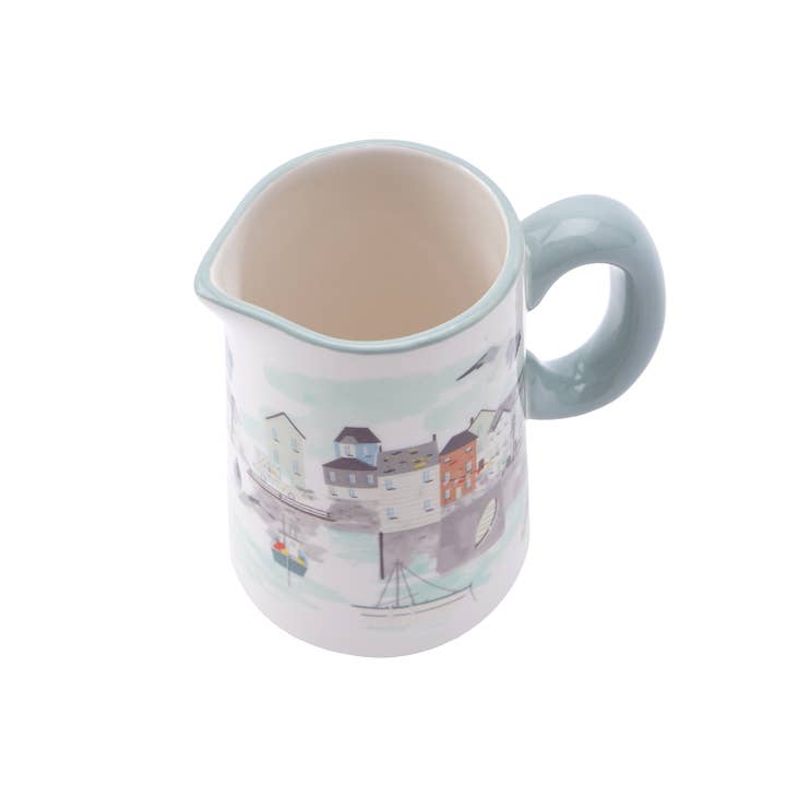 CGB Giftware - Wholesale Jug - The Harbour House Harbourside Ceramic Milk Jug