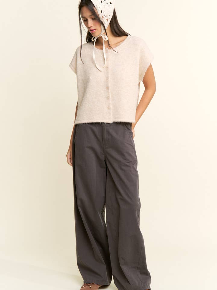 CANDESCENT - Wholesale Pants - Women's - High Rise Wide Leg Relaxed Pants12