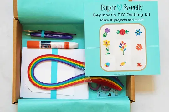 Paper Sweetly - Wholesale DIY craft kit - Quilling Craft Kit – Learn Paper Art for Beginners4