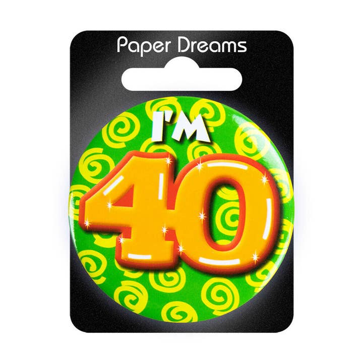PD Party - Wholesale Party Favor - Birthday badge - I'm 402