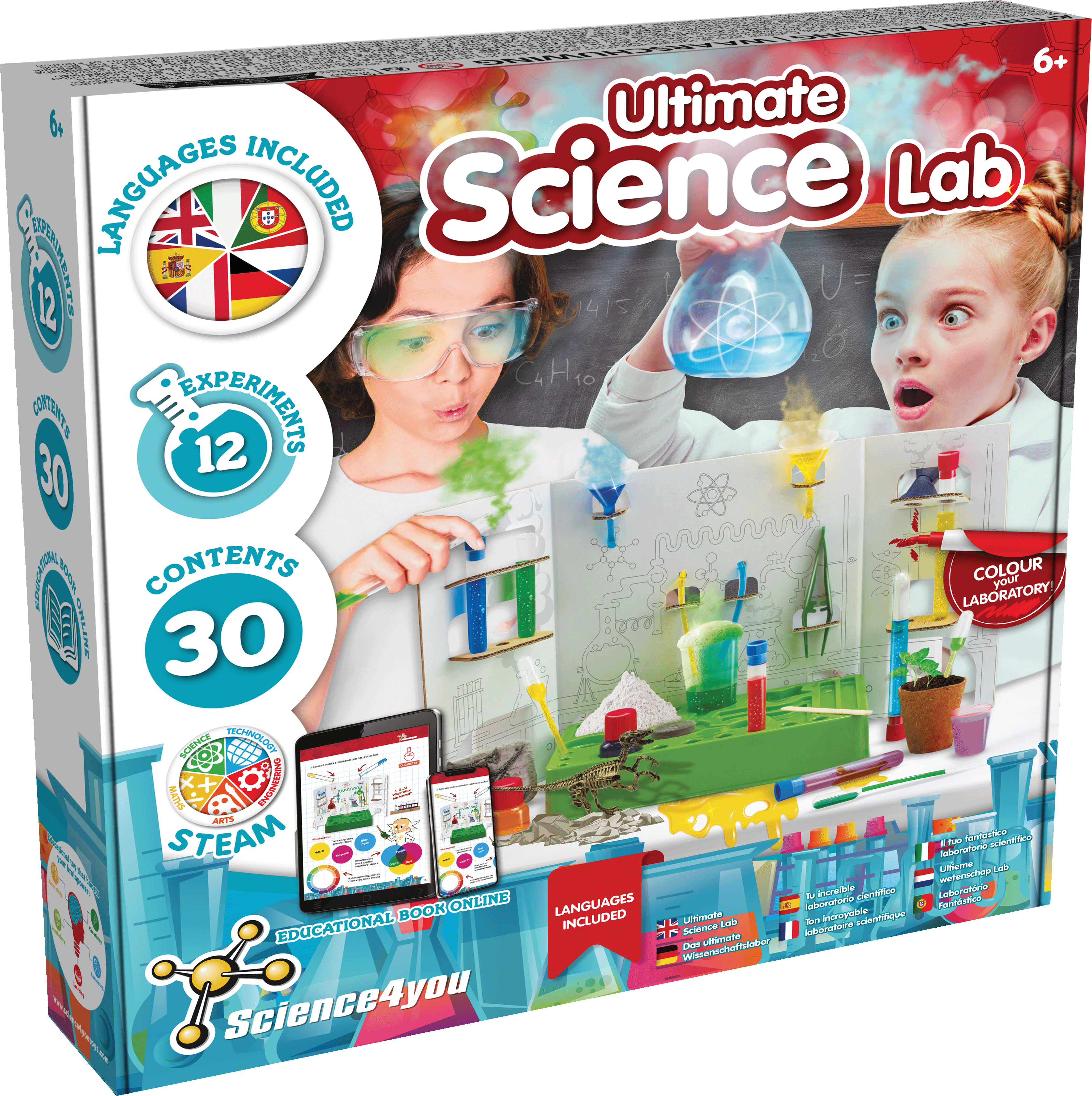 Science4you - Wholesale Toy Set - Kids - Ultimate Science Lab for Kids (7 languages)0